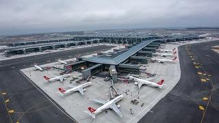 İstanbul Havalimanı günlük 1303 uçuşla Avrupa'nın en yoğun havalimanı oldu