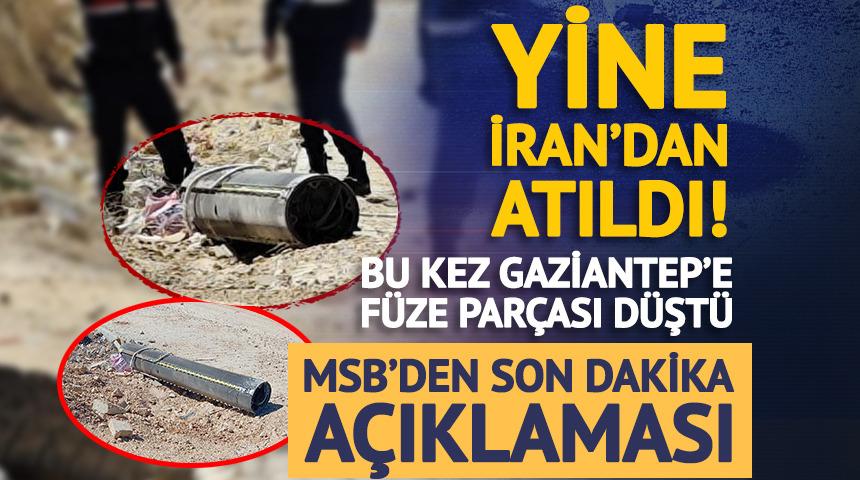 Gaziantep'e f&uuml;ze par&ccedil;ası d&uuml;şt&uuml;!