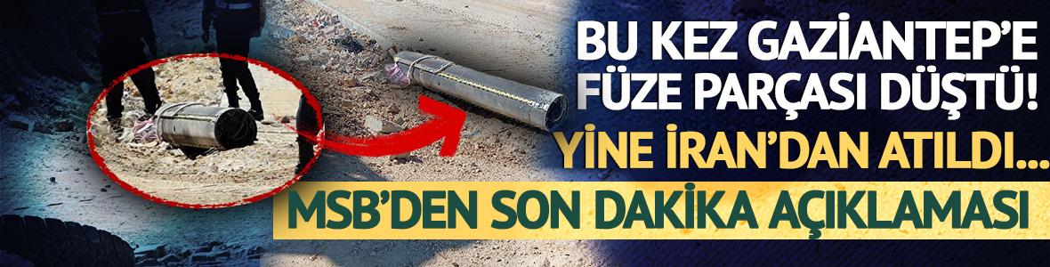 Gaziantep'e f&uuml;ze par&ccedil;ası d&uuml;şt&uuml;!