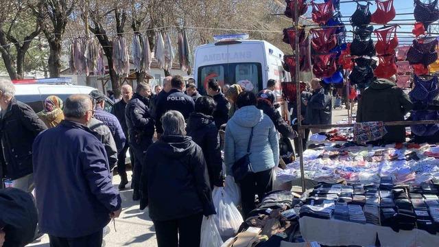 Bolu&rsquo;da pazarda iki inşaat firması yetkilileri kavga etti: 3 yaralı 2