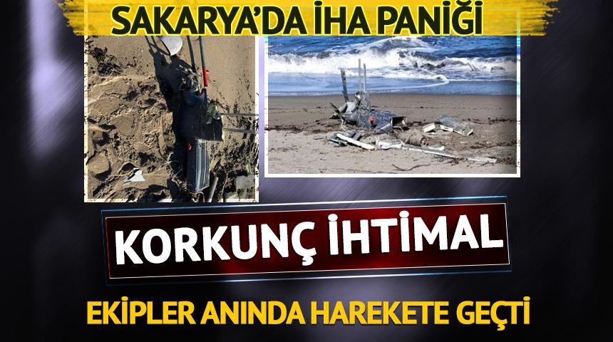 Sakarya'da İHA paniği! Bomba ihtimali harekete ge&ccedil;irdi, b&ouml;lge emniyete alındı