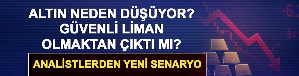 Altın neden d&uuml;ş&uuml;yor? G&uuml;venli liman olmaktan &ccedil;ıktı mı? Analistlerden yeni senaryo 