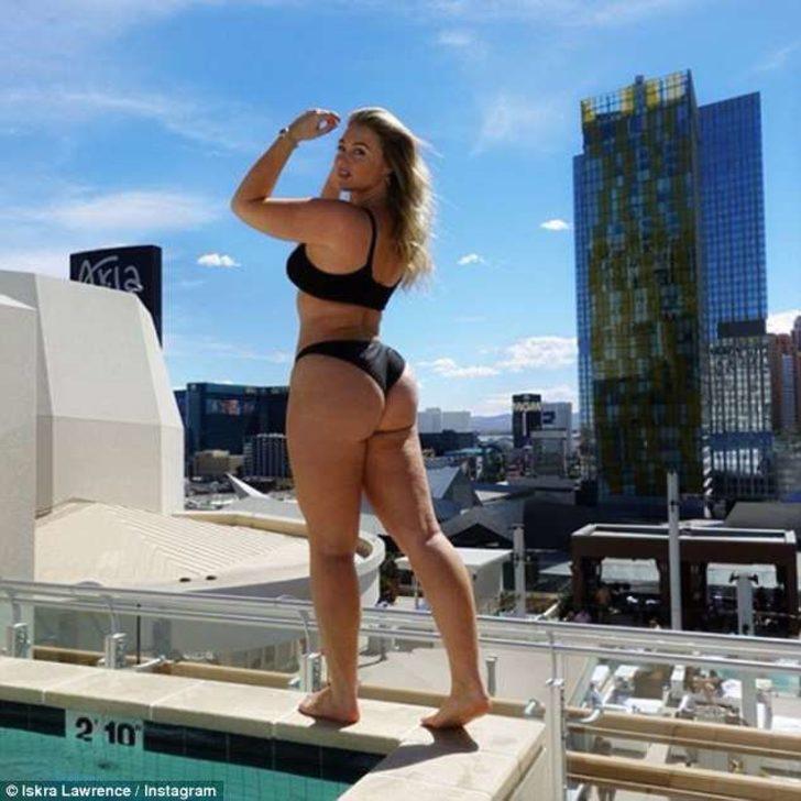 Iskra Lawrence: Rötuşsuz ve seksi! G4