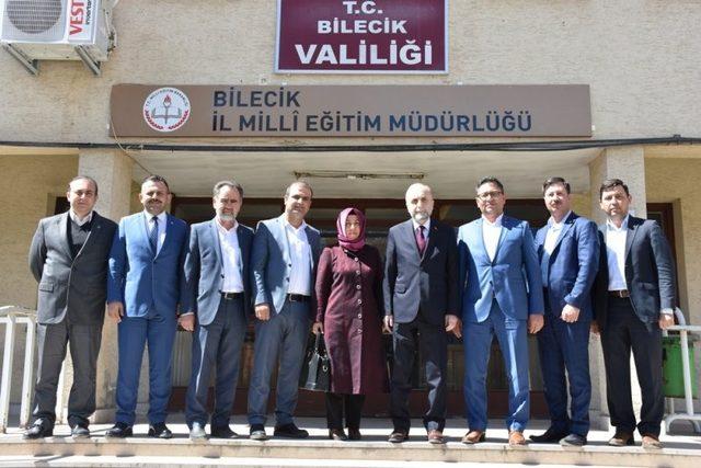 Eğitim Bir-Sen Bilecik İl Temsilciğinden İl Müdürü Erdoğan’a ziyaret