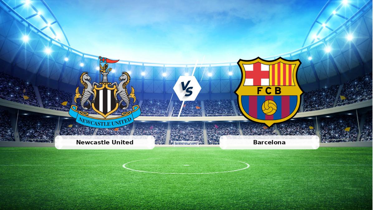 (&Ouml;zet) Barcelona - Newcastle United Ma&ccedil;ı &Ouml;zeti ve T&uuml;m &Ouml;nemli Anları 4