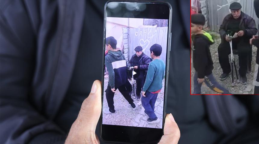 Yaşlı adam emekli maaşını mahalleliye dağıtıyor: 'Dua etsinler yeter'