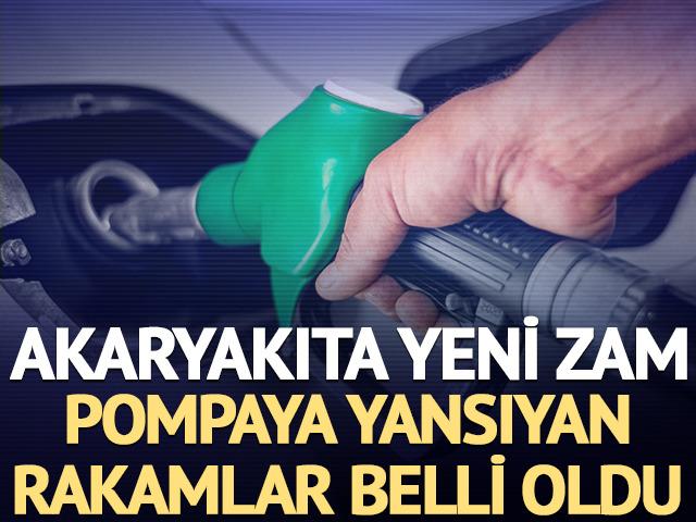 Akaryakıta zam geldi, tabela yine değişti