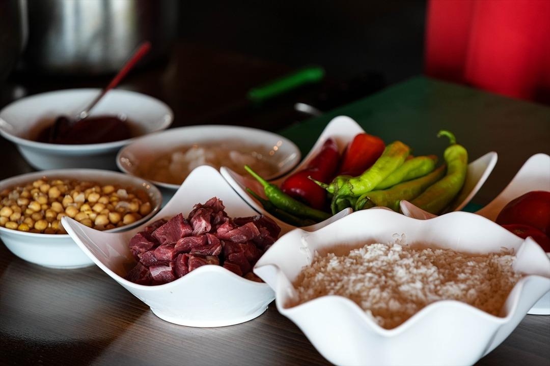 Aydın da dileklerin ger&ccedil;ek olması i&ccedil;in pişirilen yemek!  5