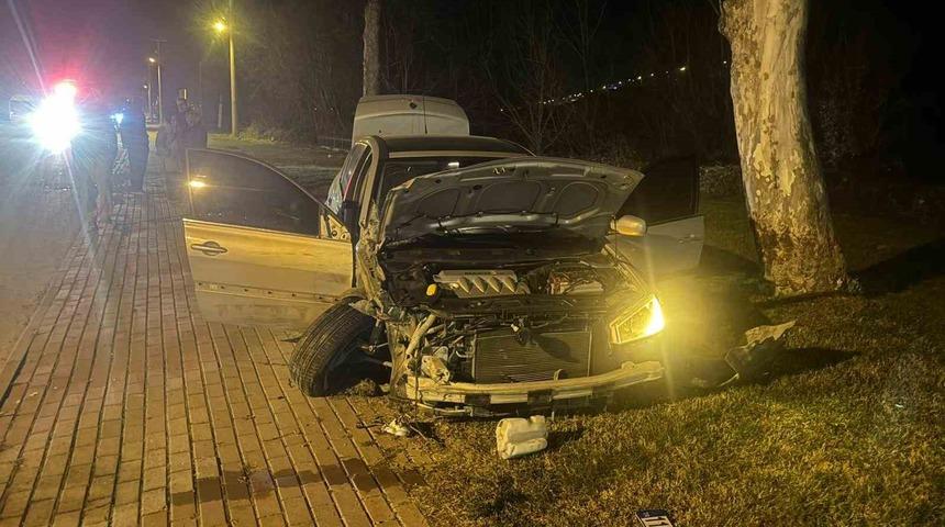 Bilecik&rsquo;te meydana gelen trafik kazasında 1 kişi yaralandı
