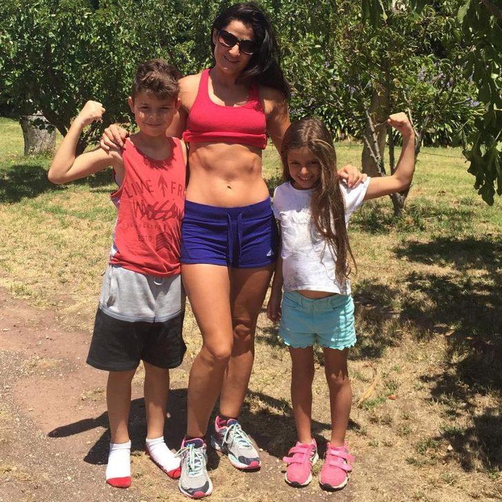 Genç kızlara taş çıkartıyor! Kimse 2 çocuk annesi olduğuna inanamıyor G4