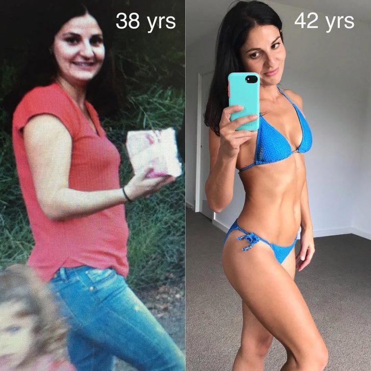 Genç kızlara taş çıkartıyor! Kimse 2 çocuk annesi olduğuna inanamıyor G5