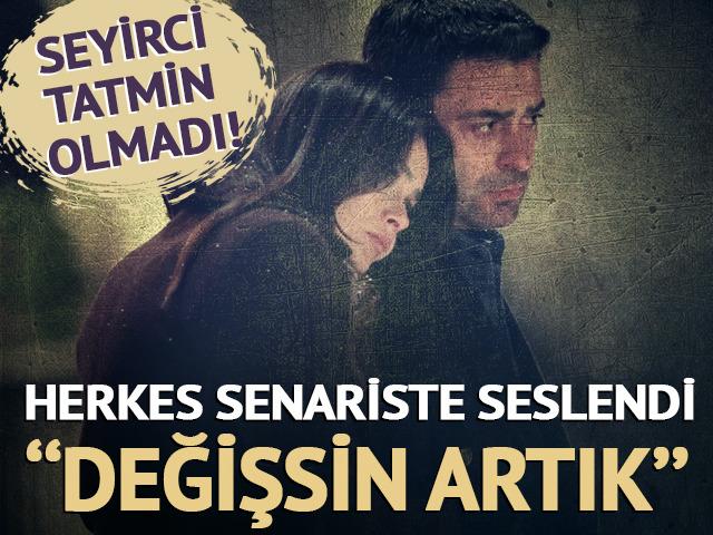 Herkes senariste seslendi! 'Değişsin artık'