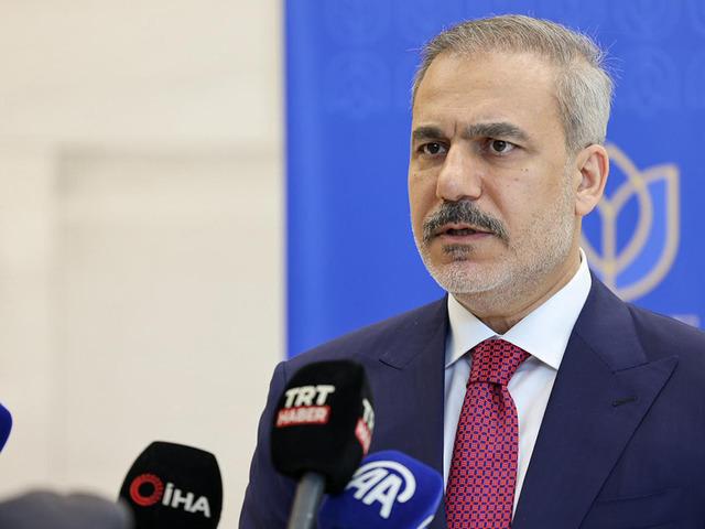 Bakan Fidan İranlı mevkidaşıyla g&ouml;r&uuml;şt&uuml;! 'Hava sahasının ihlali kabul edilemez'