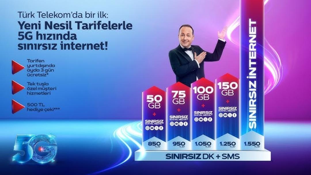 T&uuml;rk Telekom&rsquo;da 5G ile sınırsız mobil internet d&ouml;nemi! 2
