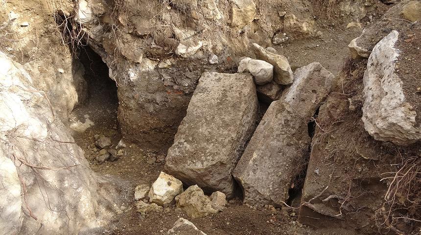 Kastamonu'nun 2000 yıllık kalıntılarını madara ettiler! Roma d&ouml;neminden kalmıştı