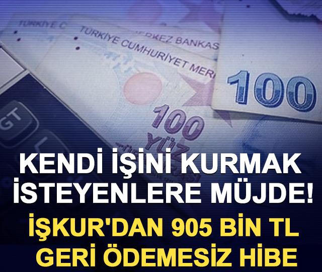 Kendi işini kurmak isteyenlere m&uuml;jde! İŞKUR'dan 905 bin TL geri &ouml;demesiz hibe: Başvuru şartları neler? İşte son başvuru tarihi