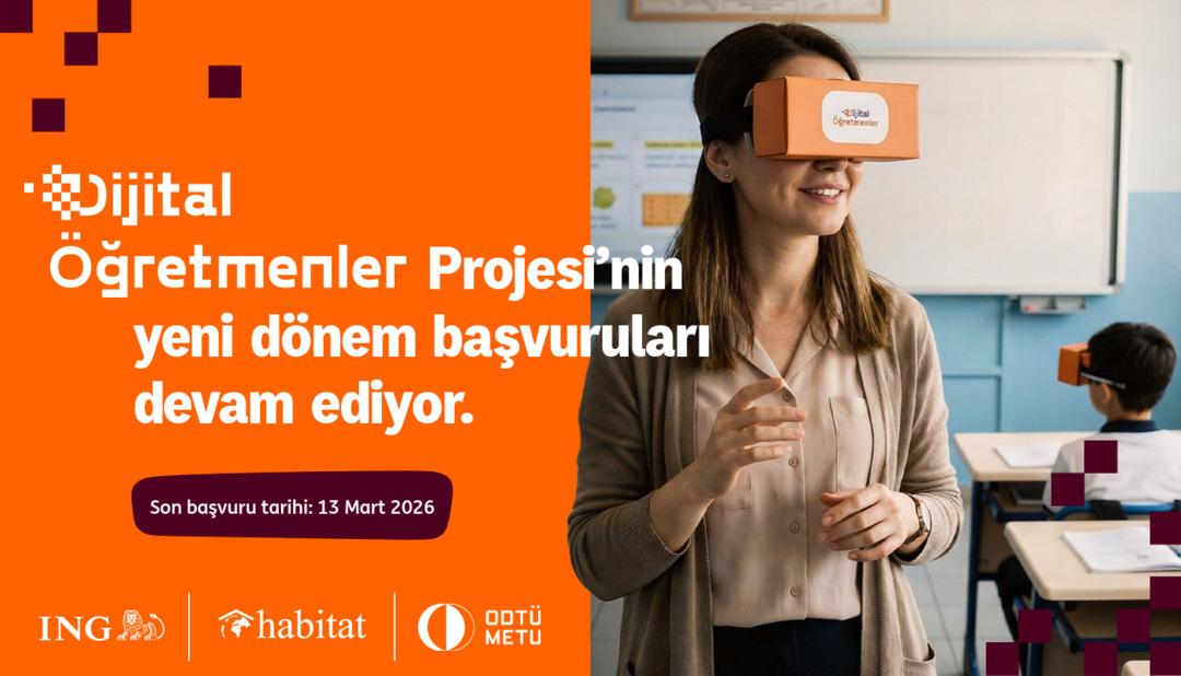 Dijital Öğretmenler Projesi’nin yeni dönem başvuruları devam ediyor! 2