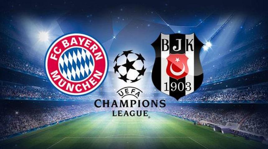 Bayern M&uuml;nih - Beşiktaş ma&ccedil;ı ne zaman, saat ka&ccedil;ta, hangi kanalda? Bayern - BJK ma&ccedil;ı sonucu belli oldu!