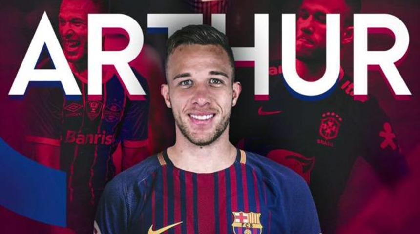 'Yeni Iniesta' Artur, Barcelona'da