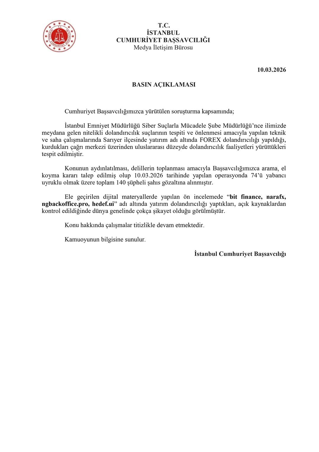 İstanbul da FOREX dolandırıcılığı! 140 kişi g&ouml;zaltına alındı 2