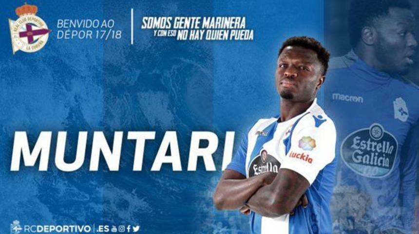 Sulley Muntari Deportivo'yla s&ouml;zleşme imzaladı
