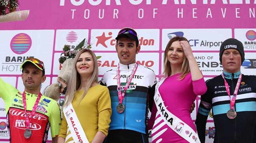 Antalya Bisiklet Turu'nun ilk etabını Matteo Moschetti kazandı