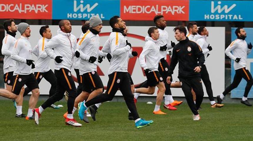 Galatasaray'da Fernando antremanın tamamında takımla çalıştı
