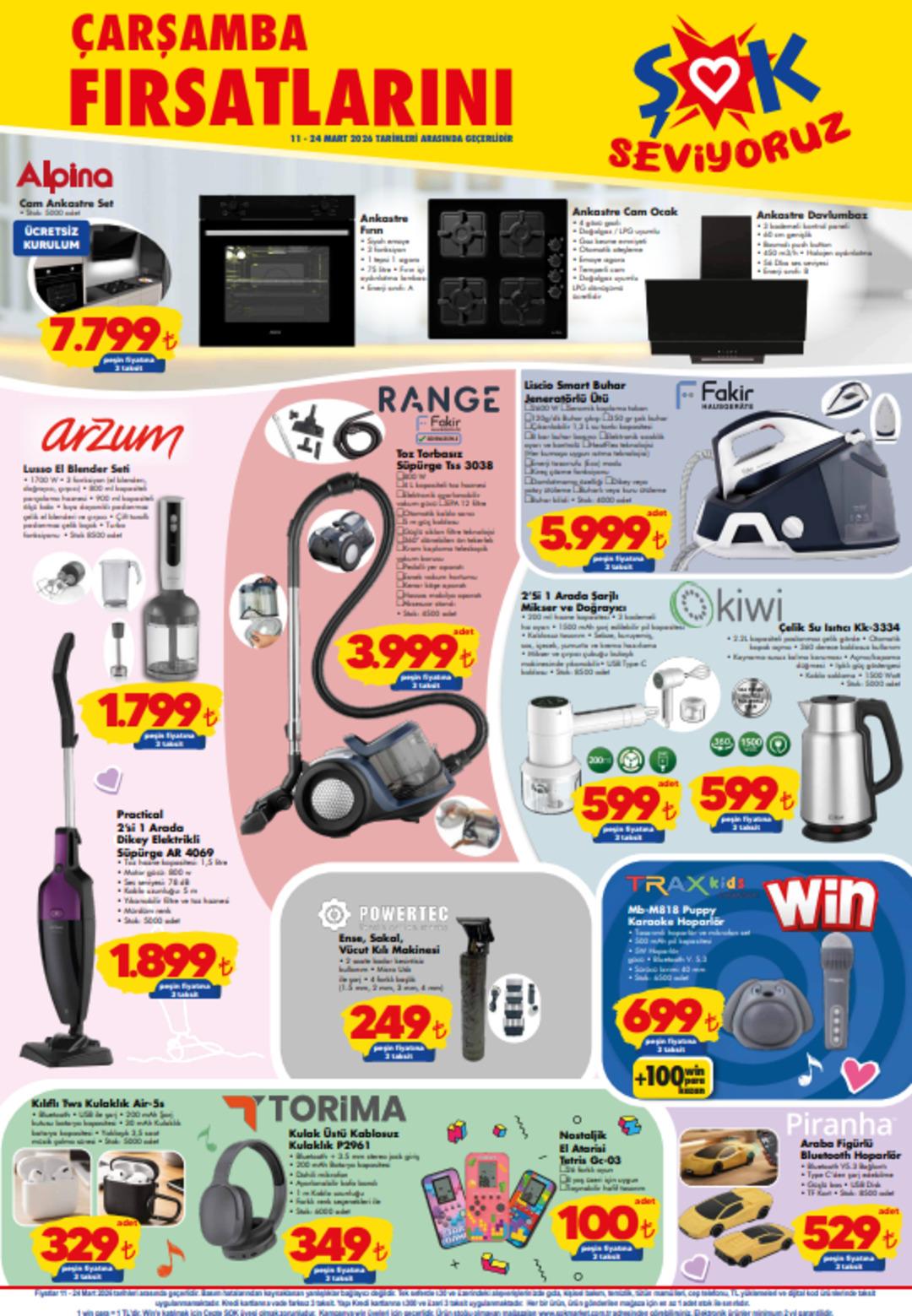 ŞOK a araç içi yol kayıt kamerası geliyor! 11 Mart 2026 ŞOK aktüel katalog yayınlandı! 6