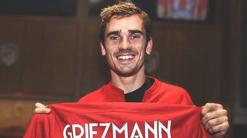 Griezmann 100&rsquo;ler kul&uuml;b&uuml;ne katıldı