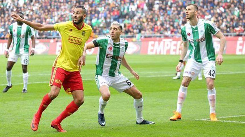 Atiker Konyaspor 0 - 1 Evkur Yeni Malatyaspor