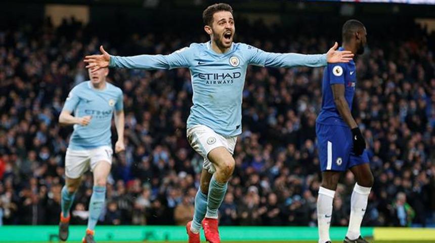 Manchester City 1 - 0 Chelsea (Maç özeti)