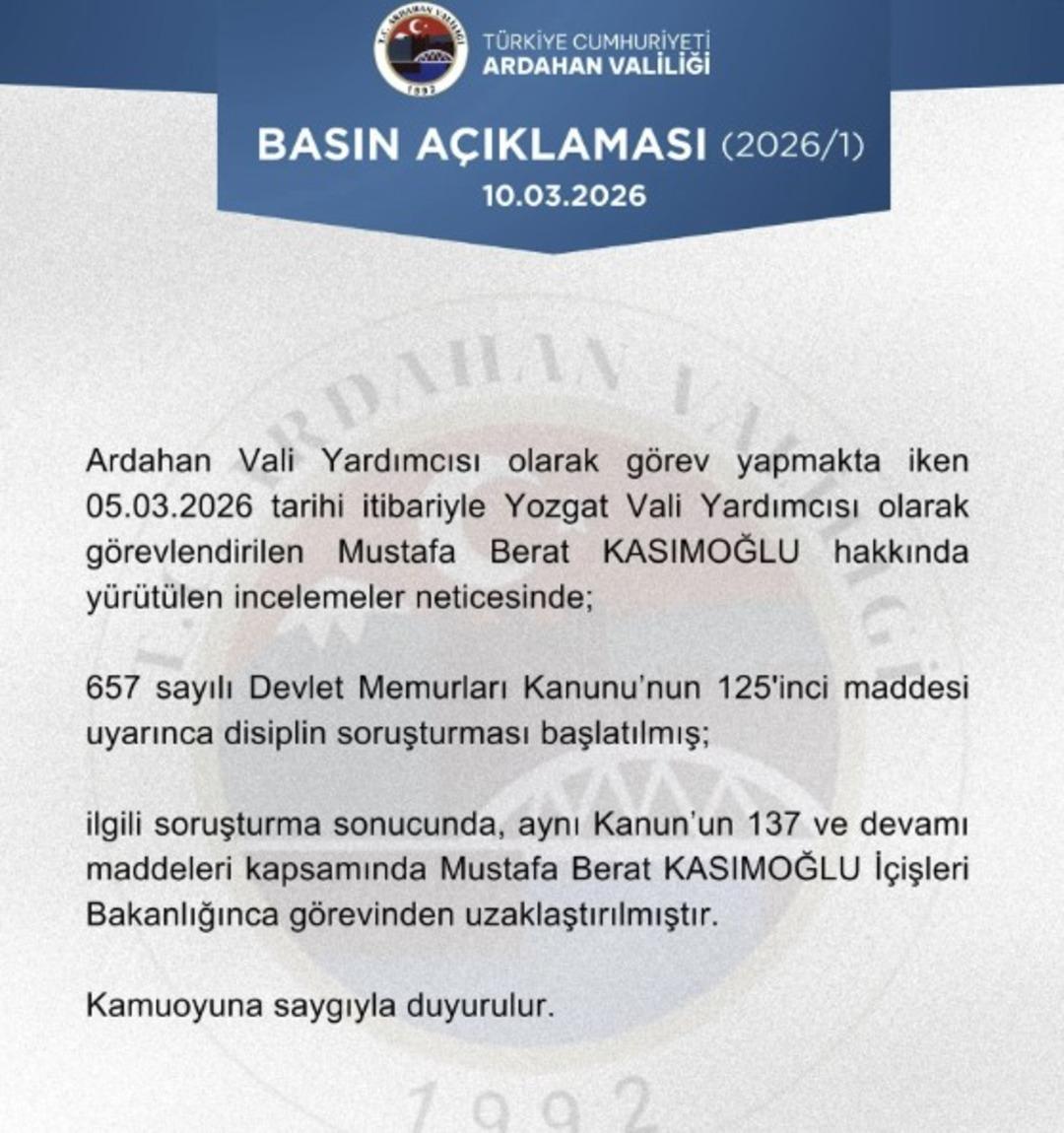 Yasak aşk iddiası sonrası vali yardımcısı g&ouml;revden alındı! 1