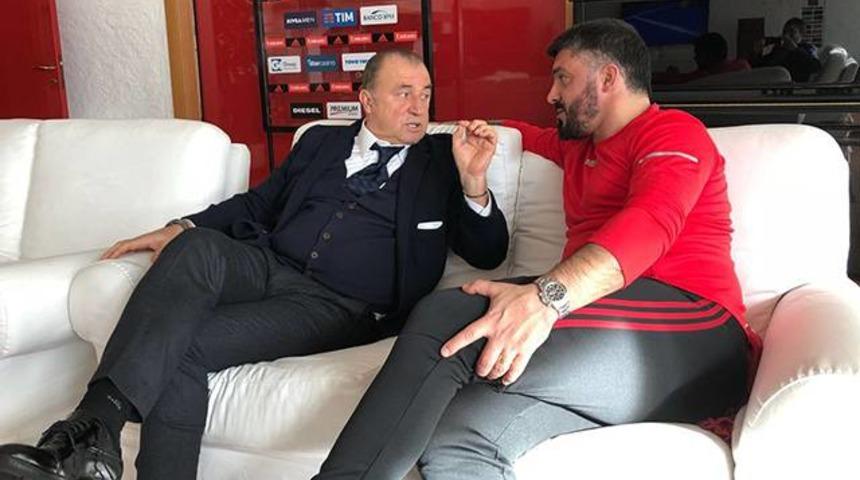 Fatih Terim Milan'ı ziyaret etti