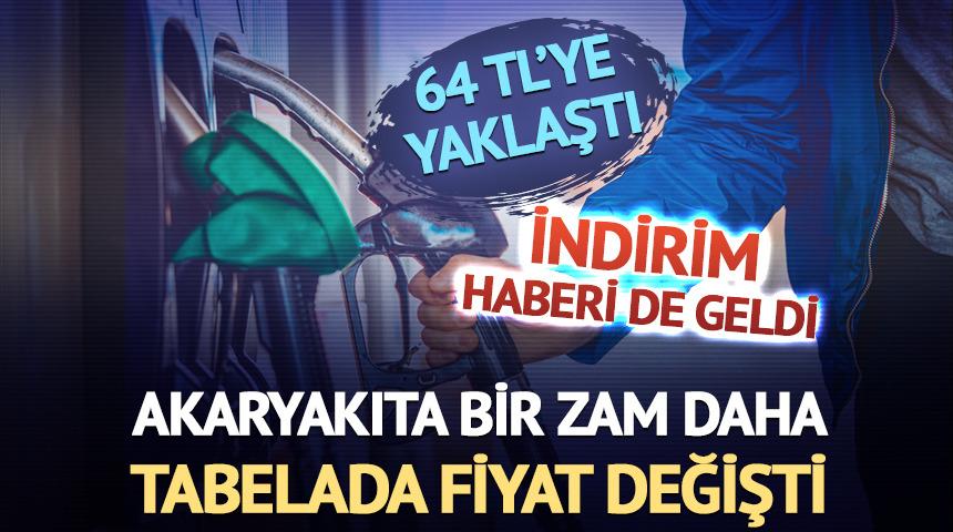 Akaryakıta yeni zamdan sonra indirim haberi geldi