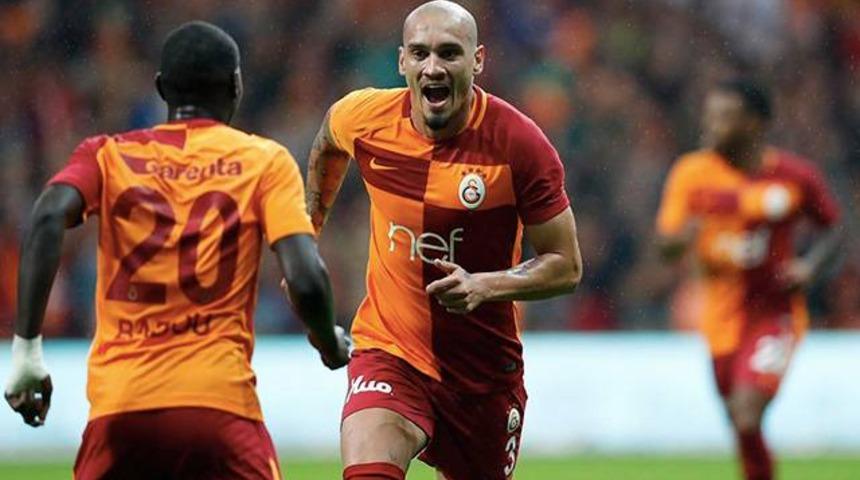 Galatasaray'da Maicon krizi son anda &ouml;nlendi