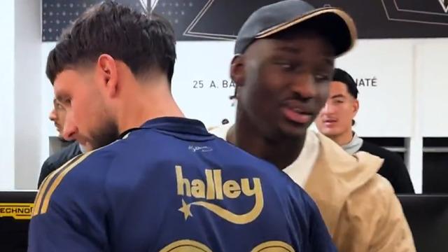 Fenerbahçeli Sidiki Cherif'ten anlamlı ziyaret