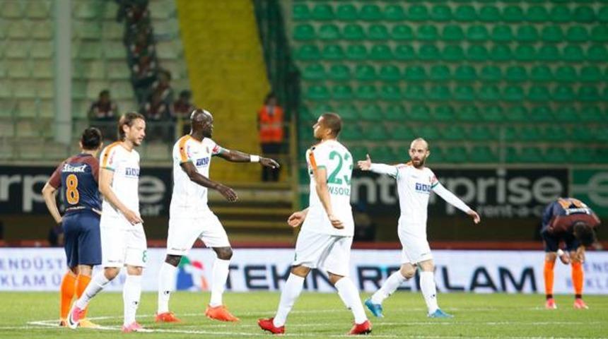  Alanyaspor 4 - 1 Başakşehir ma&ccedil; &ouml;zeti