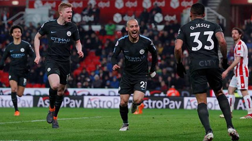Stoke City 0 - 2 Manchester City 