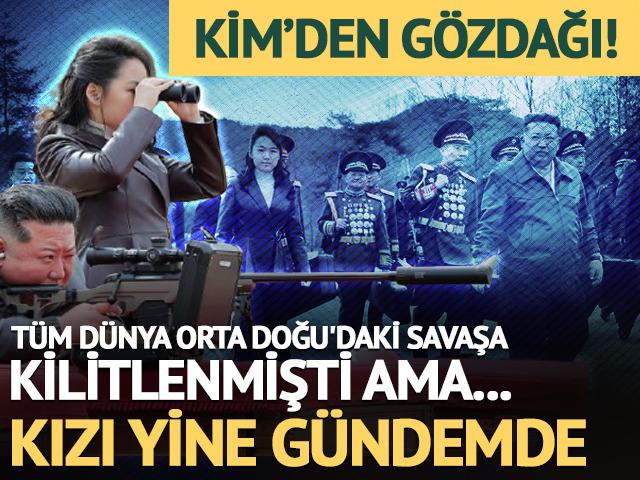 Kim'den n&uuml;kleer caydırıcılık mesajı! G&ouml;zdağı verdi