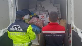 Tekirdağ’da 2 ton sağlıksız Antep fıstığı imha edildi