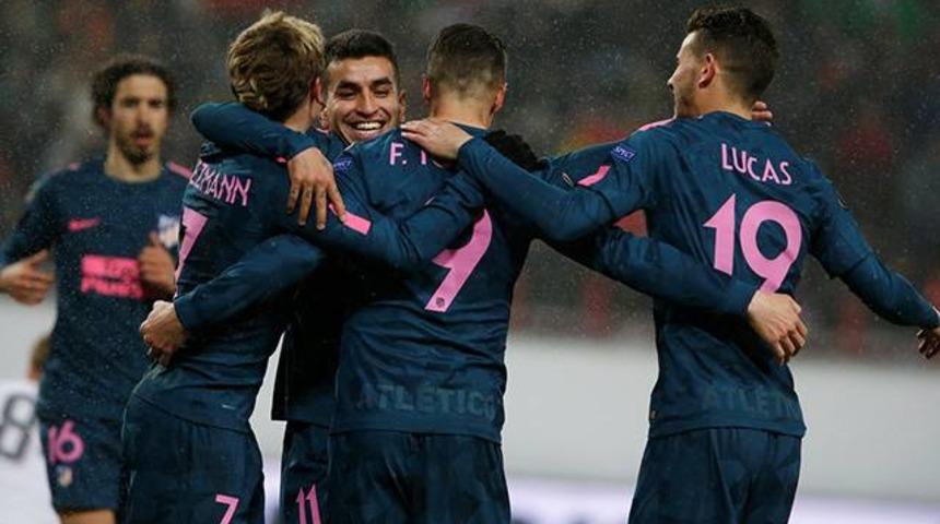 Lokomotiv Moskova 1 - 5 Atletico Madrid