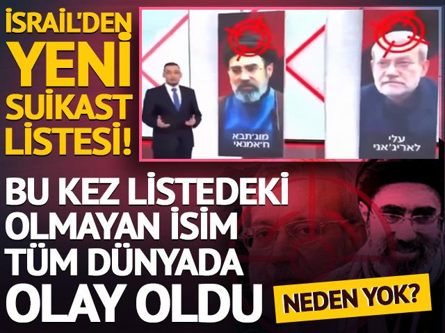 İsrail'in &ccedil;ok konuşulan suikast listesi! Pezeşkiyan neden yok?