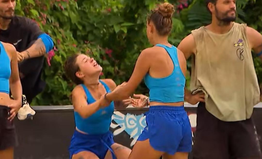 Survivor da tansiyon y&uuml;kseldi! Lina ve Nagihan birbirine girdi! Acun Ilıcalı ne diyeceğini bilemedi 2