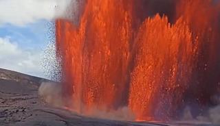 43. kez patladı: Lavlar 400 metreye fışkırdı! O anlar saniye saniye...