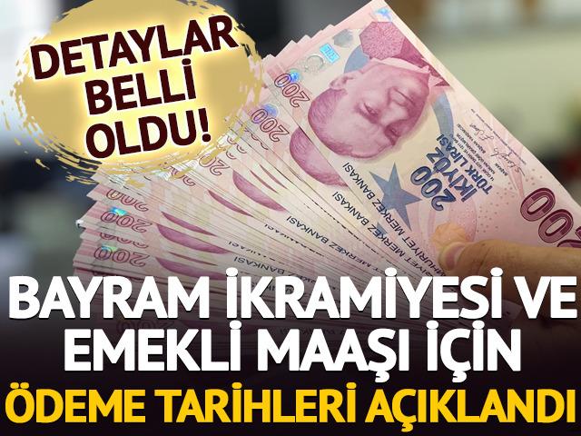 Bakan Işıkhan emekli bayram ikramiyesi ve emekli maaşı &ouml;deme tarihlerini duyurdu
