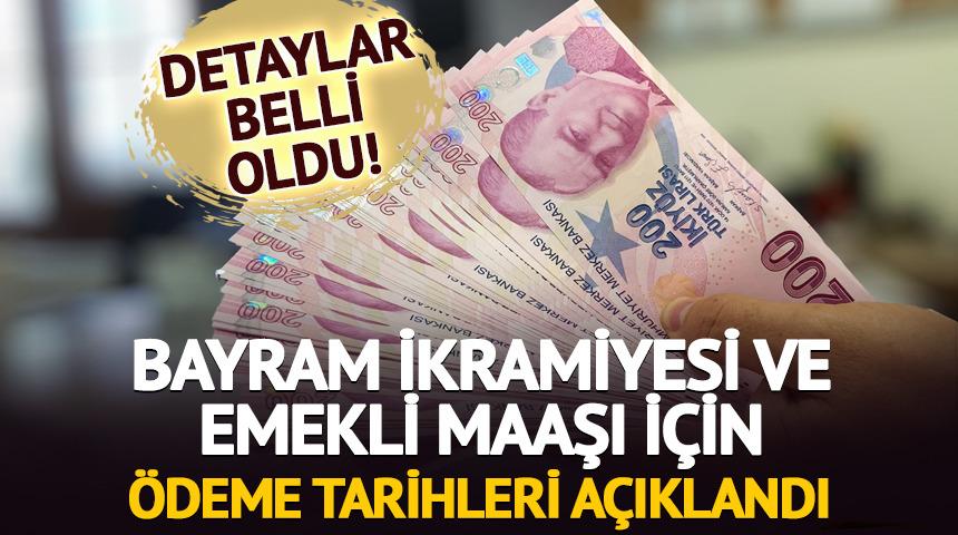 Bakan Işıkhan emekli bayram ikramiyesi ve emekli maaşı &ouml;deme tarihlerini duyurdu