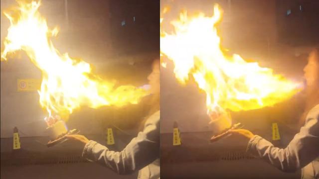 Viral pasta trendi doğum gününü kabusa çevirdi! 1500 derecede yandı