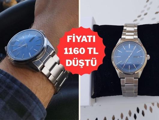 Zamansız tasarım ve solar teknolojili: SEIKO saatte indirim var