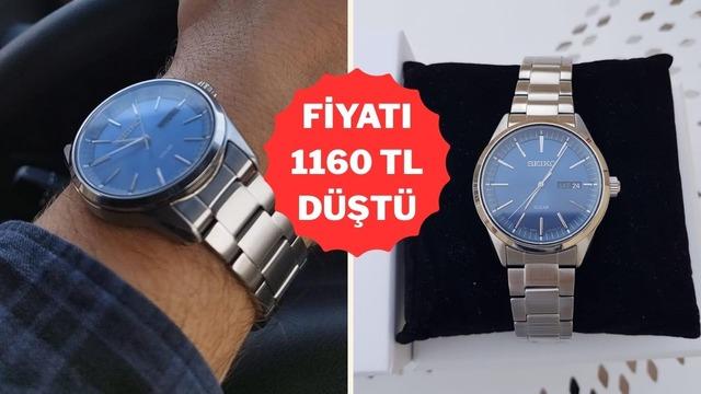 Yatırımlık bir aksesuar: Solar teknolojili Seiko saat indirimi başladı