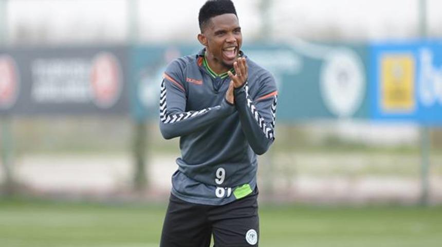 Eto'o'nun cumhurbaşkanı adayı olacağı haberi 1 Nisan şakası &ccedil;ıktı